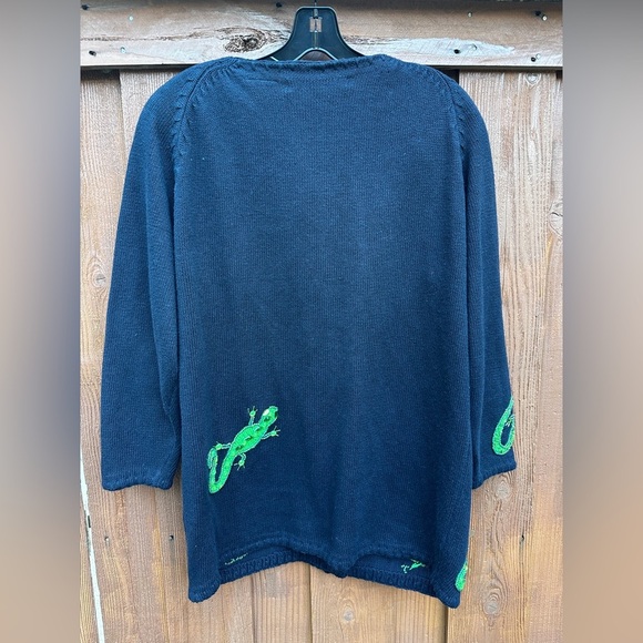 Michael Simon lizard cardigan - Picture 9 of 9